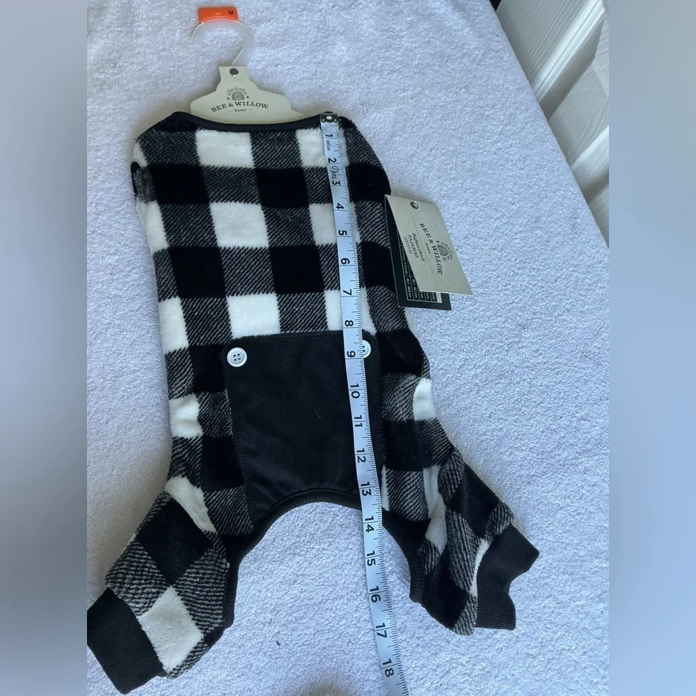 Bee&Willow Buffalo Check Dog Pajamas Medium